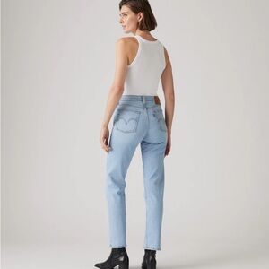 Levi's Light Blue Straight Leg Jeans